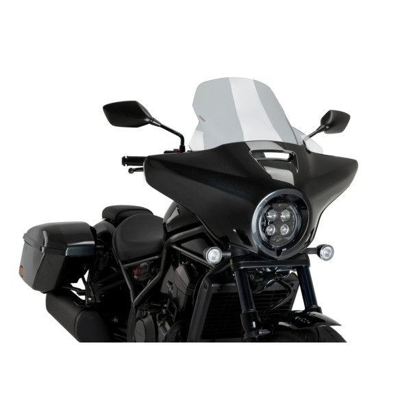 Puig Puig high-road screen for oem fairing | light smoke | honda cmx1100t rebel 2023>current